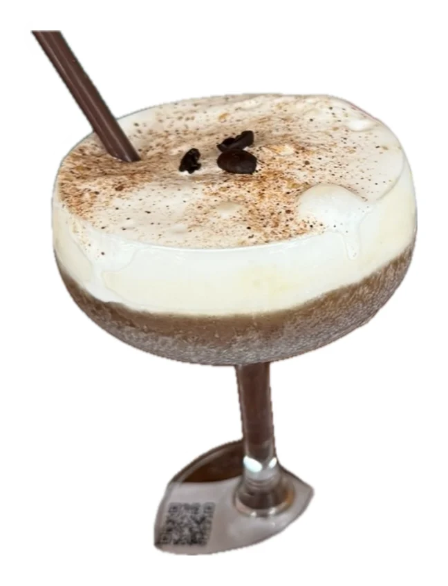 espresso martini slushie from Sixty Vines Foggy Bottom